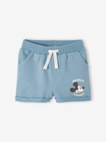 Fleece jongensshort voor baby's Disney® Mickey hemelsblauw - thumbnail