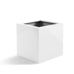 Argento Cube M Shiny White 40x40