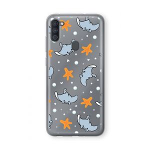 Manta: Samsung Galaxy A11 Transparant Hoesje