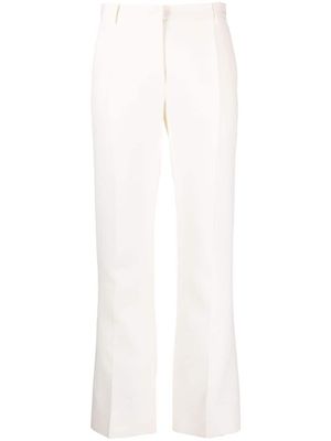 Valentino Garavani pantalon de tailleur à taille haute - Tons neutres