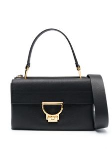 Coccinelle sac porté épaule Arlettis en cuir - Noir
