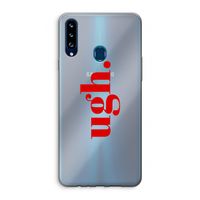 Ugh: Samsung Galaxy A20s Transparant Hoesje
