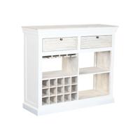 Flessenrek Home ESPRIT Wit 120 x 40 x 98 cm