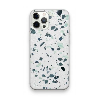 Terrazzo N°2: iPhone 12 Pro Max Transparant Hoesje