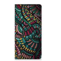 Samsung Galaxy S24 Plus Hoesje met Magneet Aztec