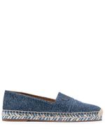 Chloé espadrilles à logo brodé - Bleu - thumbnail