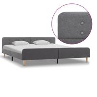 Bedframe stof lichtgrijs 180x200 cm Bedframe stof lichtgrijs 180x200 cm
