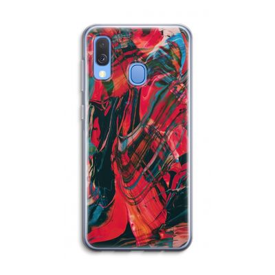 Endless Descent: Samsung Galaxy A40 Transparant Hoesje