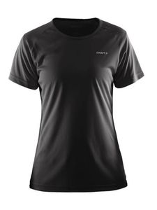 Craft Prime korte mouw hardloopshirt zwart dames L