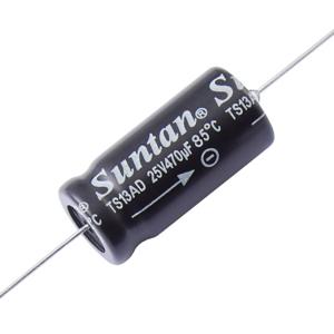 Suntan TS13AE2AR47MSB000R Elektrolytische condensator Axiaal bedraad 0.47 µF 100 V 0.2 % (Ø x l) 13 mm x 6.30 mm 1 stuk(s)