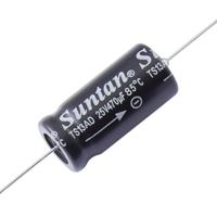 Suntan TS13AE2AR47MSB000R Elektrolytische condensator Axiaal bedraad 0.47 µF 100 V 0.2 % (Ø x l) 13 mm x 6.30 mm 1 stuk(s) - thumbnail