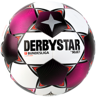 DerbyStar Voetbal Bundesliga Club S-Light Wit grijs pink - thumbnail
