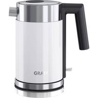 Graef WK401EU Waterkoker Oververhittingsbeveiliging Aantal/Volume: 1 l RVS, Wit