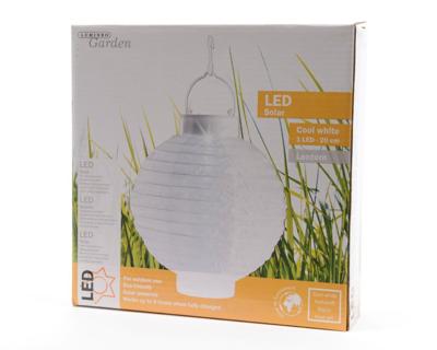 LED solar lantaarn rond buiten - Ksd