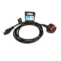 iBOX Stroomkabel voor Laptops (klaver) VDE 1,8m UK stekker iBOX Stroomkabel voor Laptops (klaver) VDE 1,8m UK stekker