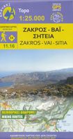 Wandelkaart 11.16 Zakros - Vai - Kreta | Anavasi