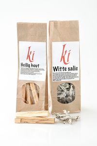 Ki Heilig Hout en Witte Salie - Wierook - Spiritueelboek.nl