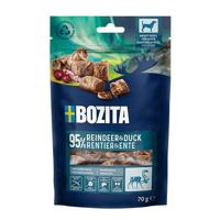 BOZITA Meaty bites Reindeer and duck - traktatie voor hond - 70g