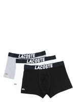 Lacoste lots de 3 boxers à taille à logo - Noir - thumbnail