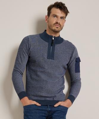 trui met contrast boorden trui met contrast boorden