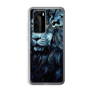 Darkness Lion: Huawei P40 Pro Transparant Hoesje
