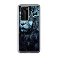 Darkness Lion: Huawei P40 Pro Transparant Hoesje