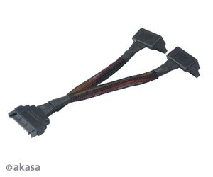 Akasa AK-CBPW15-15BK interne stroomkabel 0,15 m