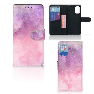 Hoesje Samsung Galaxy A32 4G Pink Purple Paint