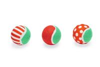 Beeztees Beeztees Kerst Tennisballen 3st