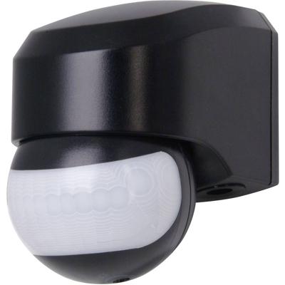 Kopp 823805017 PIR-bewegingsmelder Wand 180 ° Relais Zwart IP44