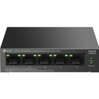 TP-Link LiteWave LS105P Unmanaged Fast Ethernet (10/100) Power over Ethernet (PoE) Zwart