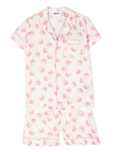 Molo pyjama Lexi en coton biologique - Blanc