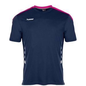 Hummel 160003K Valencia T-shirt Kids - Navy-Magenta - 164