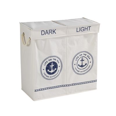 WENKO 62003100 wasmand 108 l Rechthoekig Polyester Blauw