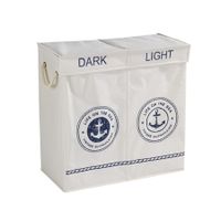 WENKO 62003100 wasmand 108 l Rechthoekig Polyester Blauw - thumbnail