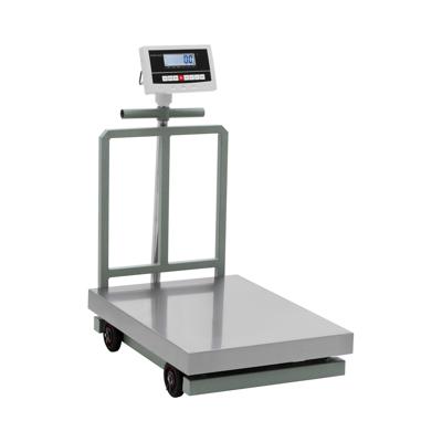 Platformweegschaal - 1000 kg / 0,2 kg - 60 x 80 cm - oprolbaar - kg / lb - LCD