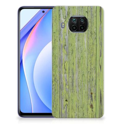 Xiaomi Mi 10T Lite | Bumper Hoesje | Green Wood