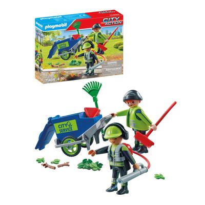 PLAYMOBIL City Action schoonmaakteam figurenset 71434