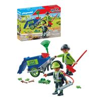 PLAYMOBIL City Action schoonmaakteam figurenset 71434