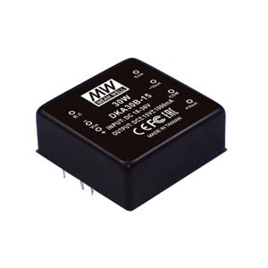 Mean Well DKA30B-15 DC/DC-converter 30 W Aantal uitgangen: 2 x Inhoud 1 stuk(s)