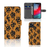 Telefoonhoesje | Met pasjeshouder | voor Apple iPhone 11 Pro Max Snakes