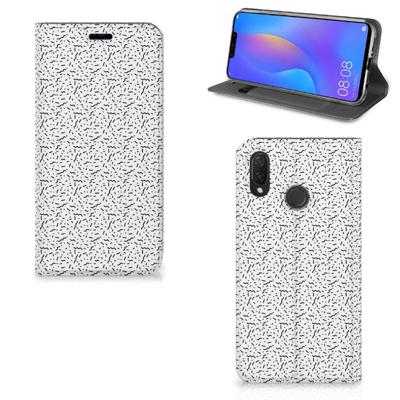 Huawei P Smart Plus | Hoesje met Magneet | Stripes Dots
