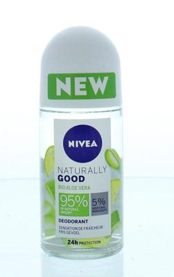 Nivea Deodorant roller naturally good aloe vera