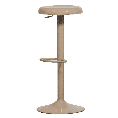 WOOOD Verstelbare Barkruk 'Isaac' kleur Zand (zithoogte 61-81cm)