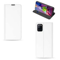 Samsung Galaxy M51 Bookcase Hoesje Wit met Pashouder - thumbnail