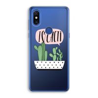 I love cacti: Xiaomi Mi Mix 3 Transparant Hoesje