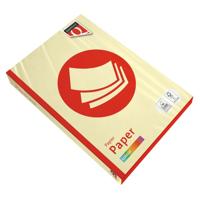 Kopieerpapier quantore colour a4 160gr kanariegeel | 5 stuks