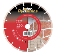 InterDynamics Universeel High-End diamantzaagblad 230mm, 22.23mm | 1 stuk - 143230