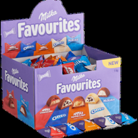 Milka Favourites 108 Stuks 1 kg bij Jumbo