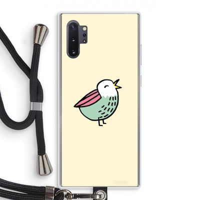 Birdy: Samsung Galaxy Note 10 Plus Transparant Hoesje met koord